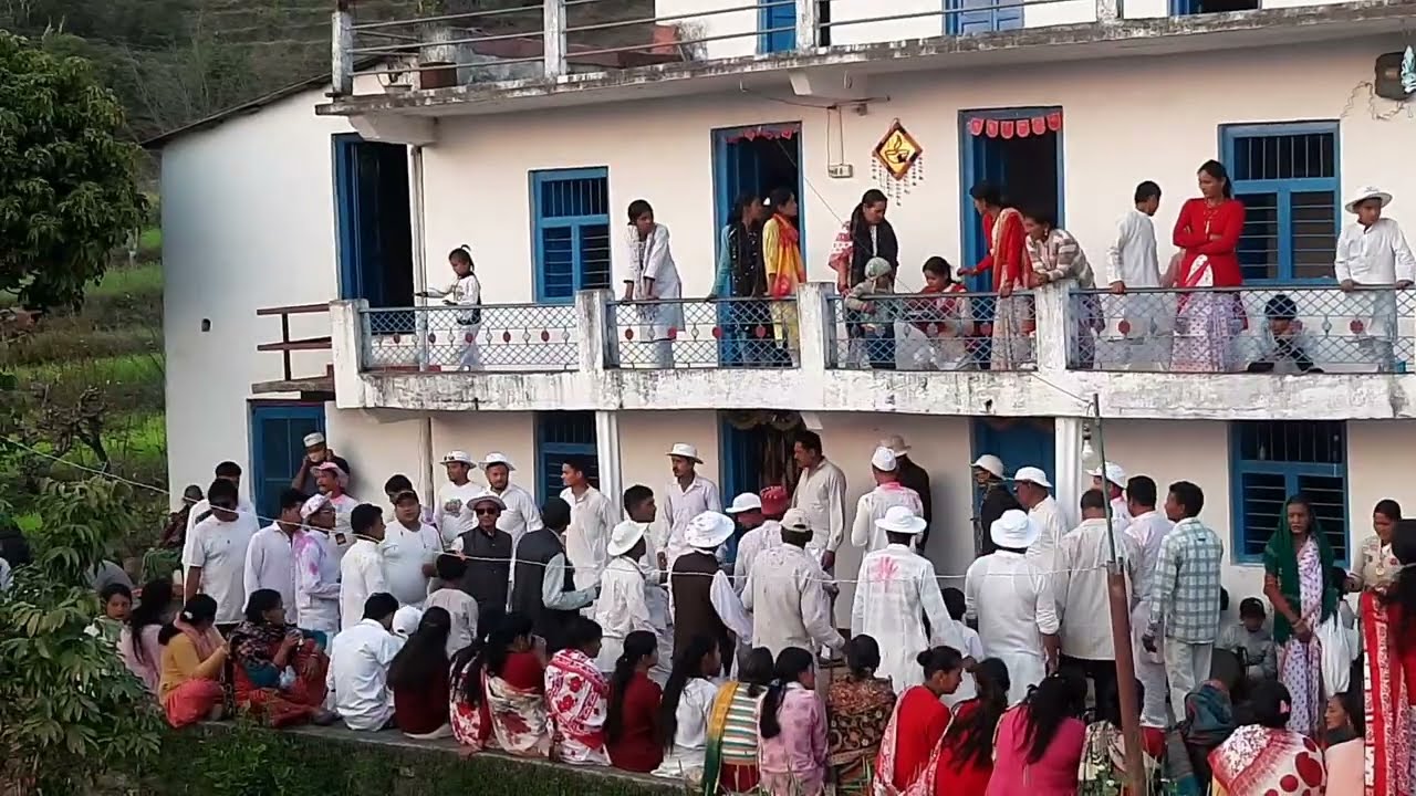 कुमाउँनी होली 2026 (पोखरी अट्ठी गांव की सुंदर खड़ी होली)#holispecial #holi_viralvideo #pahadiculture