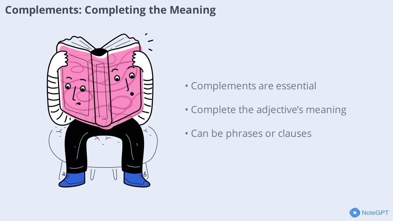 Modifiers vs. Complements