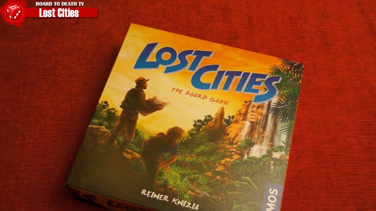 Lost Cities Board game video review