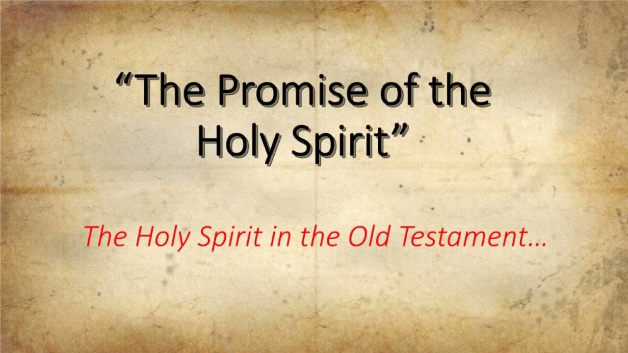 Living Waters Pt 3, The Promise of the Spirit  His Work and MInistry