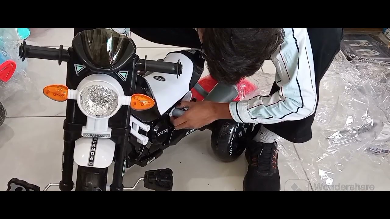 Panda java tricycle unboxing & assembly
