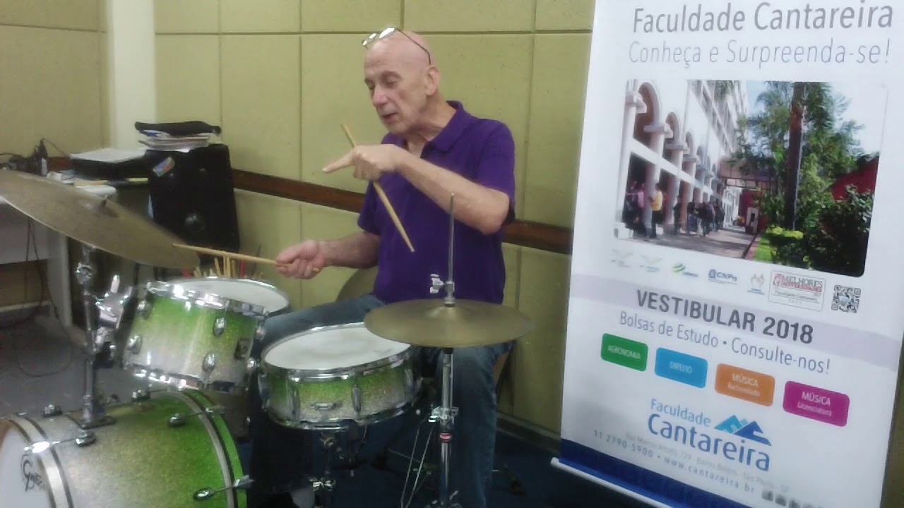 Curso de bateria Faculdade Cantareira JAZZ FILL IN