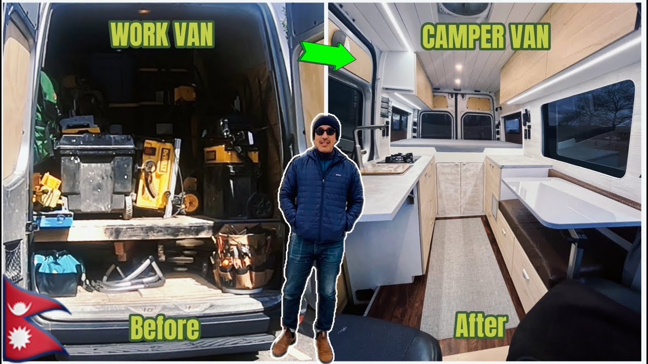 '' FROM WORKHORSE TO TINY HOME ON WHEELS: DIY Camper Van Conversion