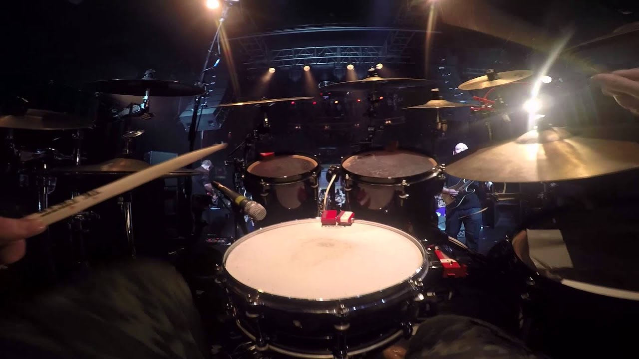 Sikth Hold my finger (Drum Cam) (London 2014)