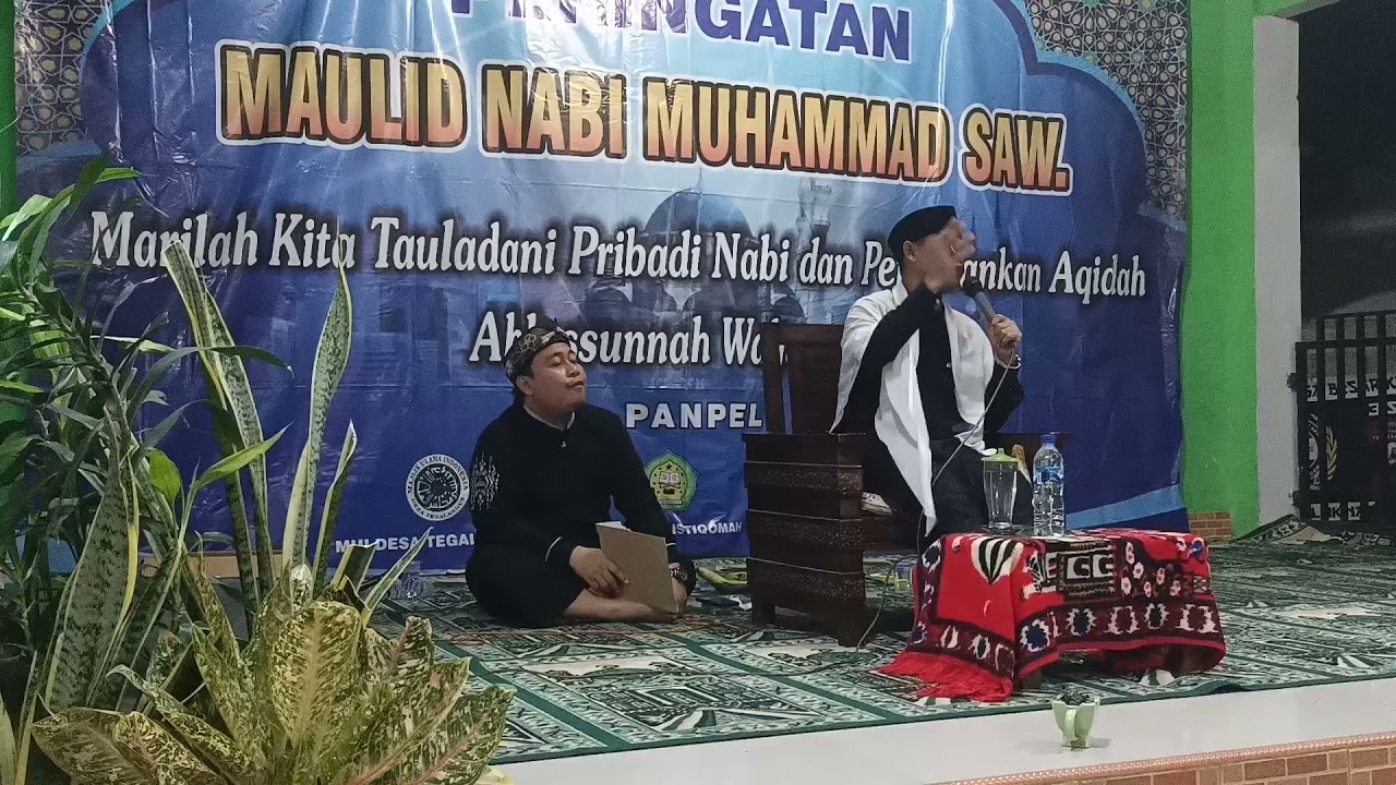 ceramah kiyai Semar dalam maulid Nabi Muhammad SAW di PONPES & Masjid Al Istiqomah tegalangus 2021