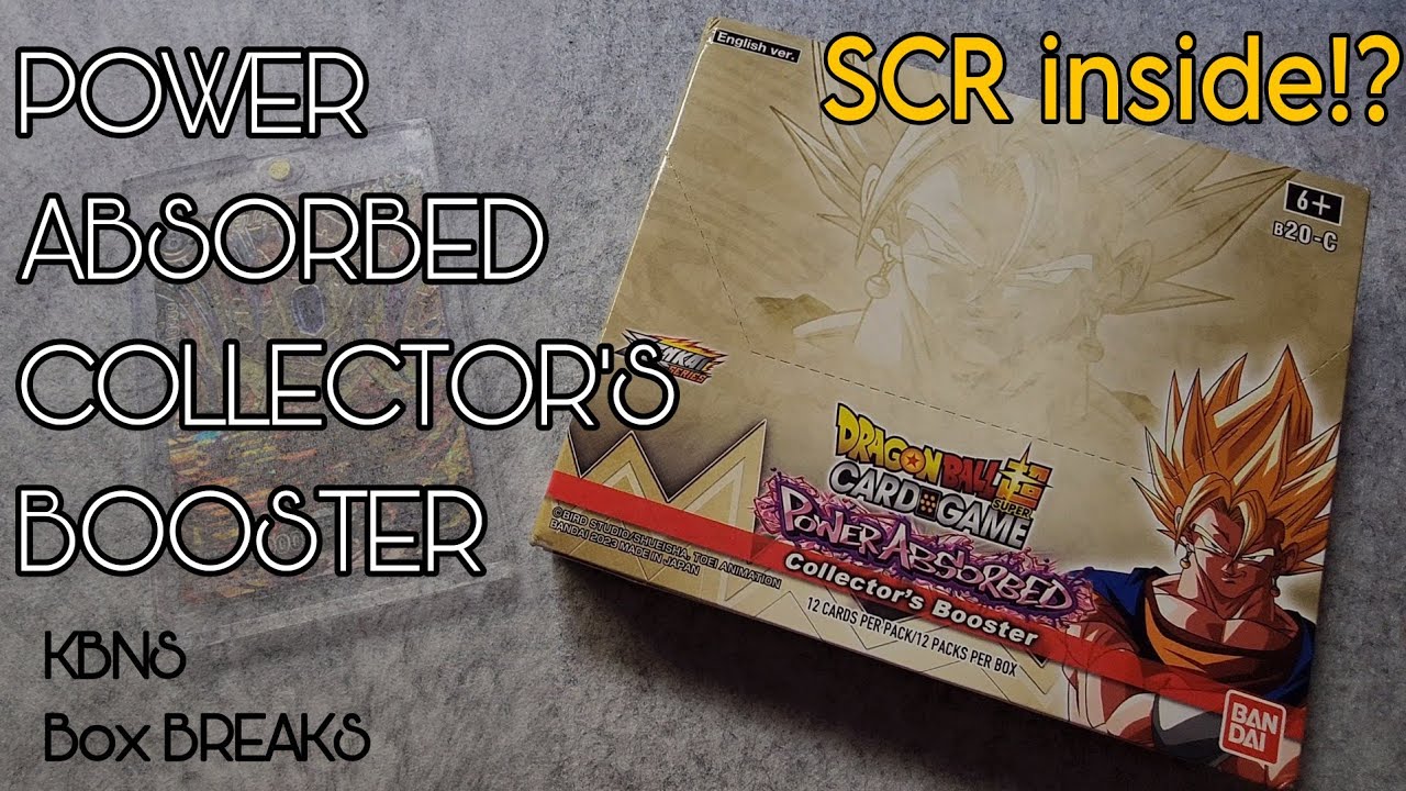*NEW Power Absorbed COLLECTORS BOOSTER - Alternate Art SCR pulled!!! #dragonballsupercardgame