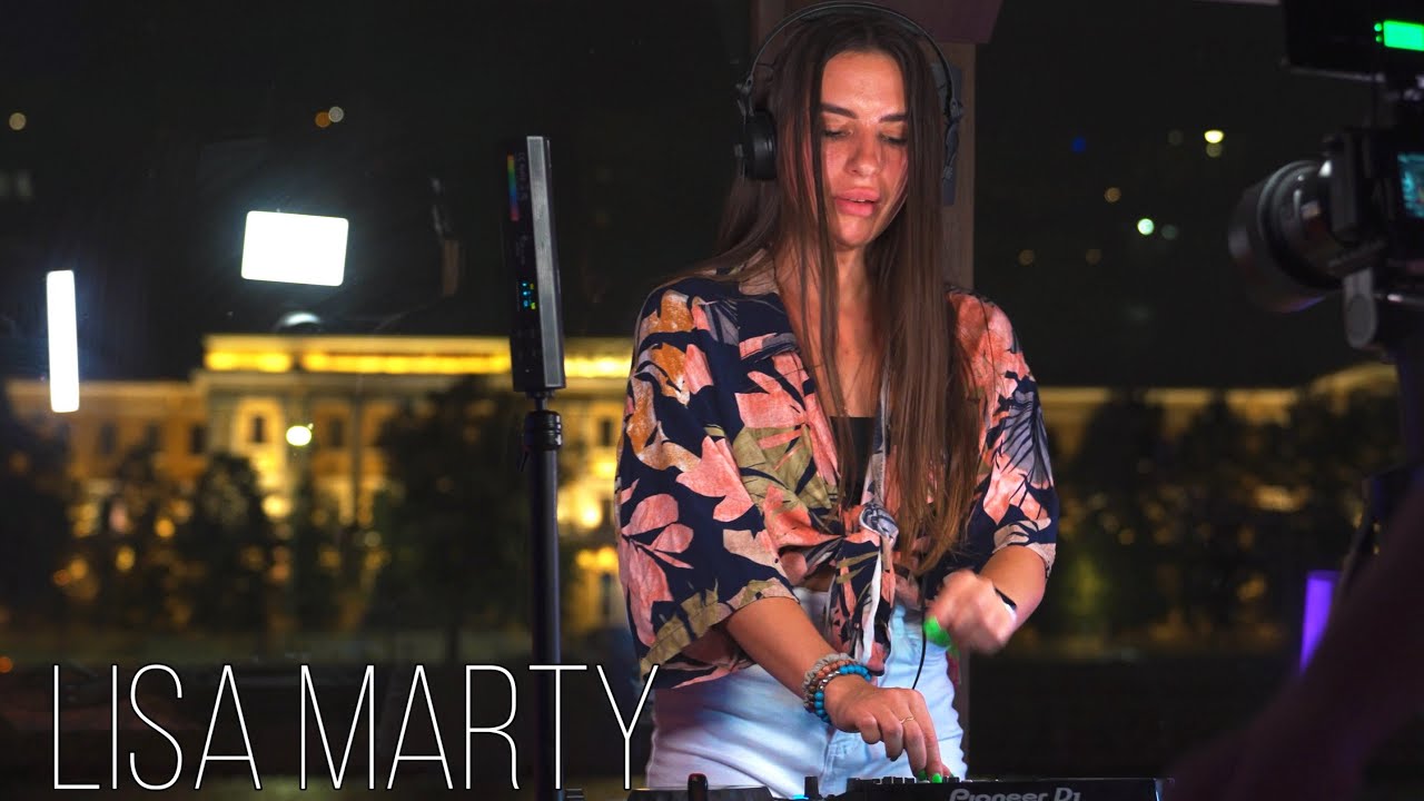 Lisa Marty| Underground floor “Amelie” boat Dj Set. Indie Dance 4K