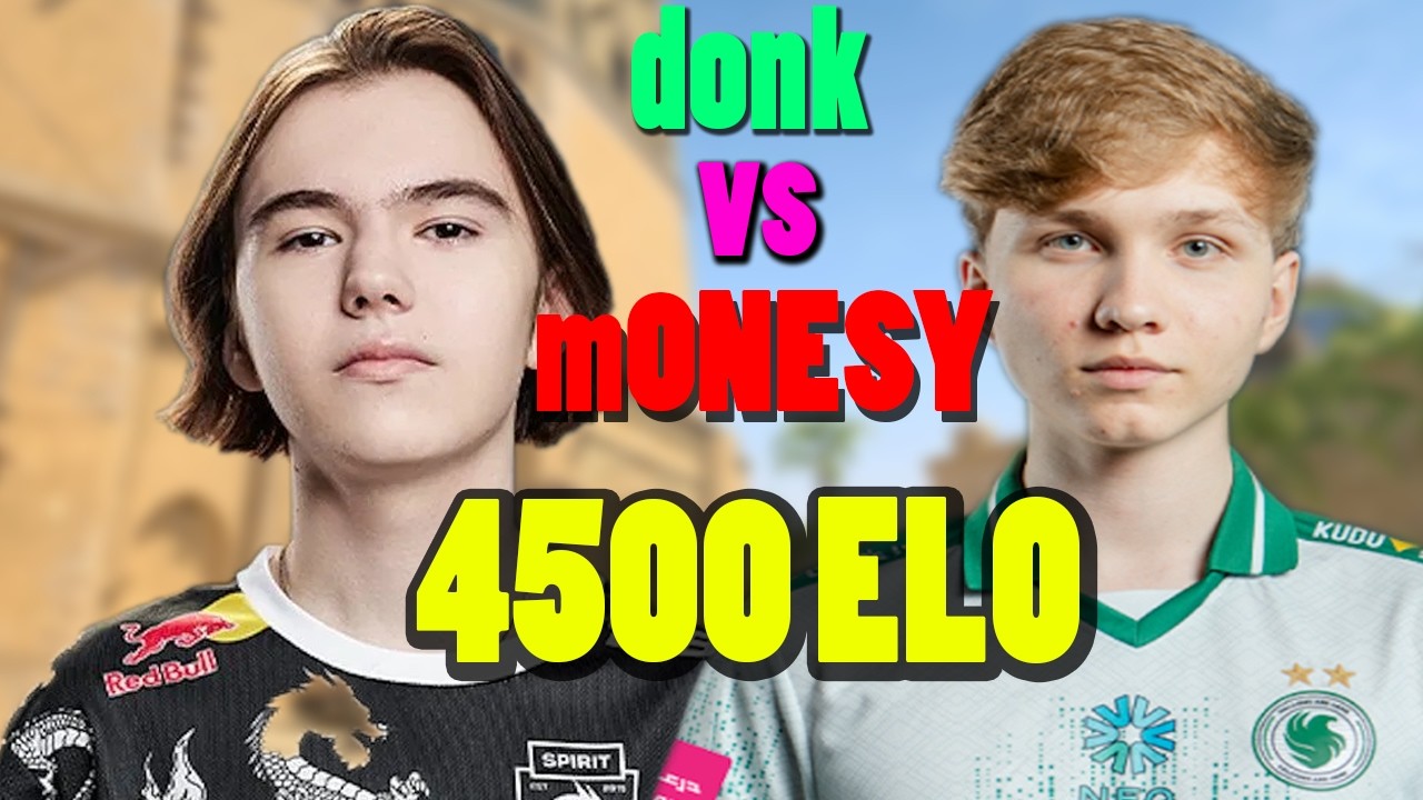 REACTIONEZ la DONK vs m0NESY  pe FACEIT