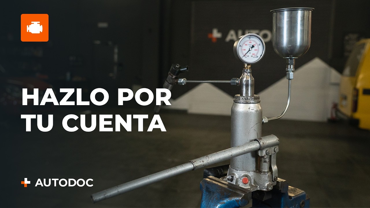 Cómo hacer un banco de pruebas para inyectores con tus propias manos