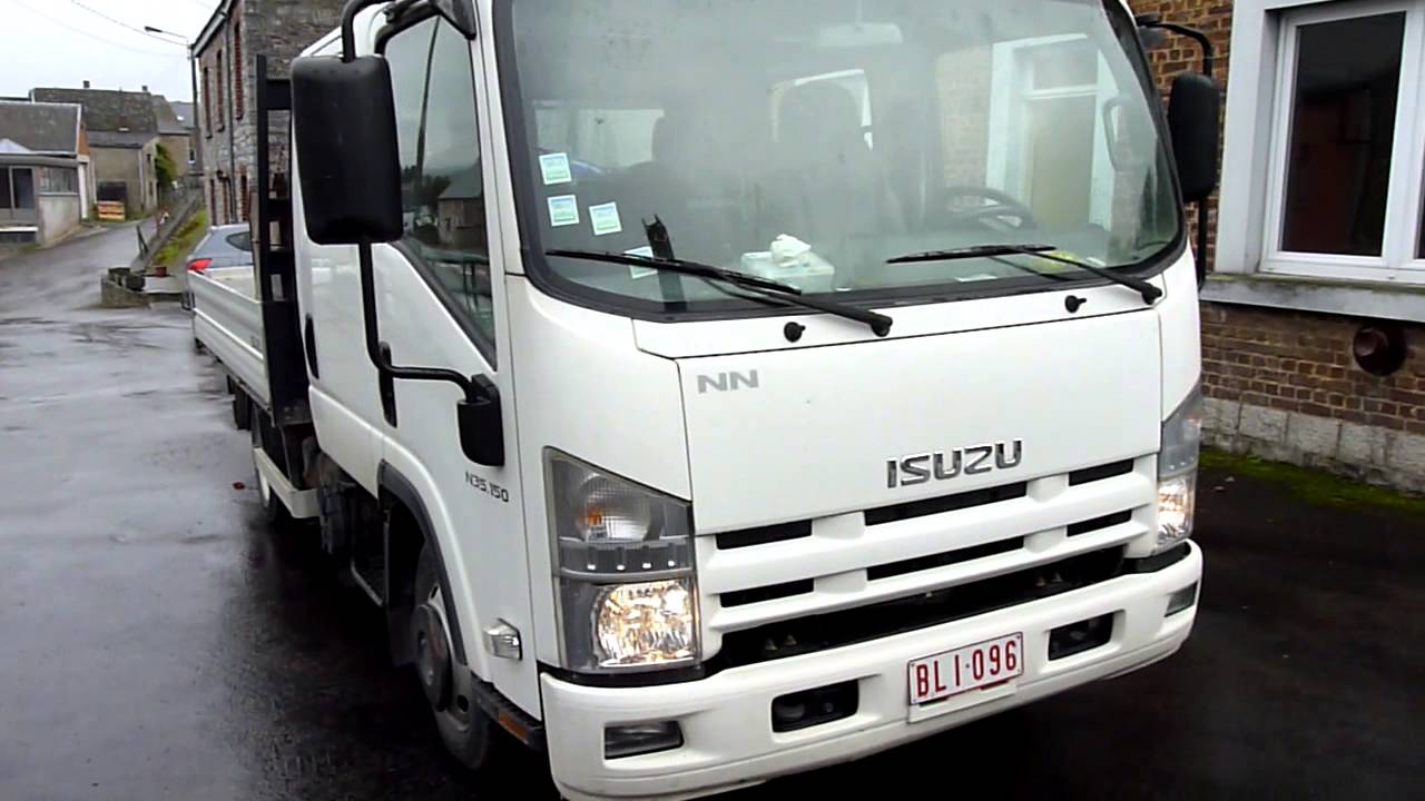 Camionnette Double Cabine Plateau Ridelles Isuzu 3.0L Double Cab Dropside Van