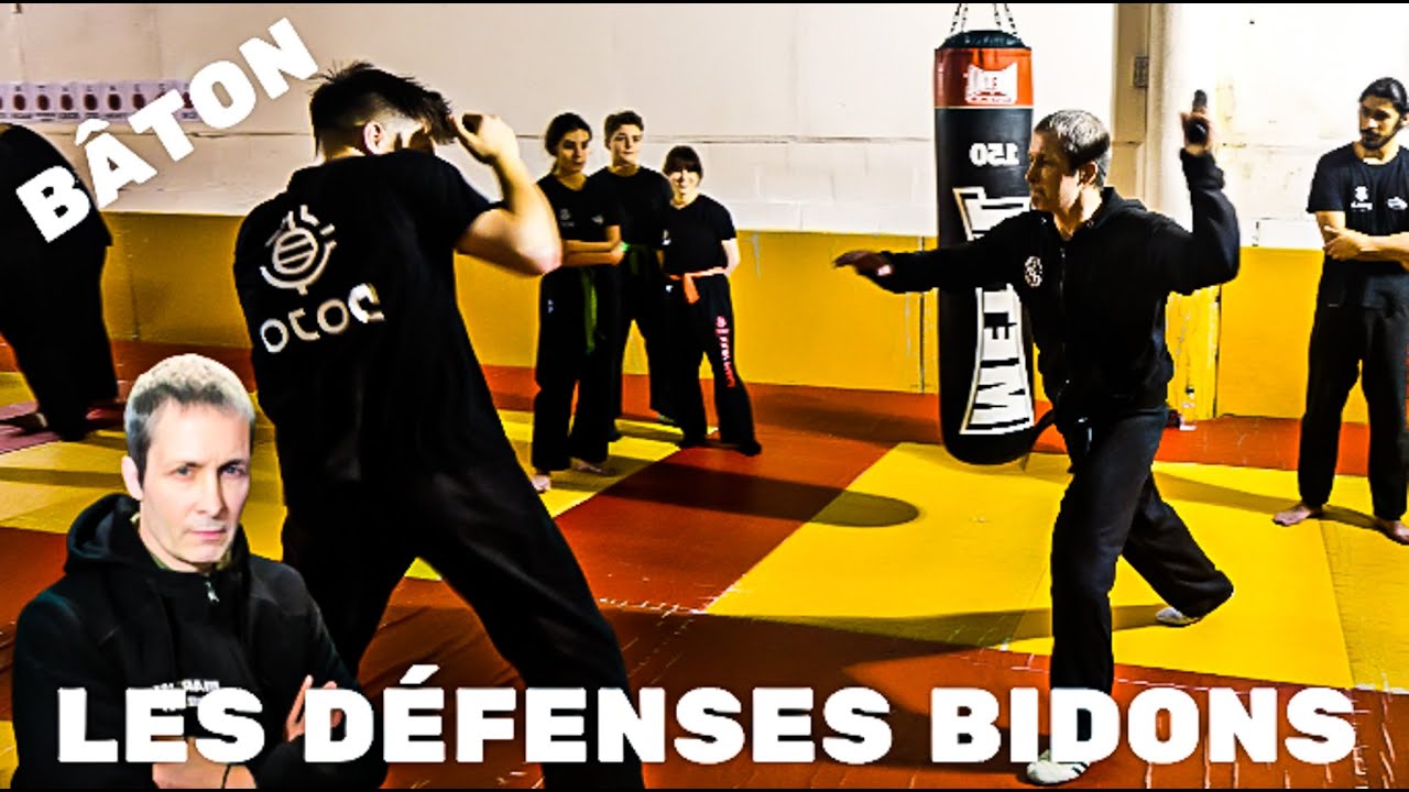 LES DÉFENSES BÂTON ÇA MARCHE PAS #KRAVMAGA DAVID CHEYROUX