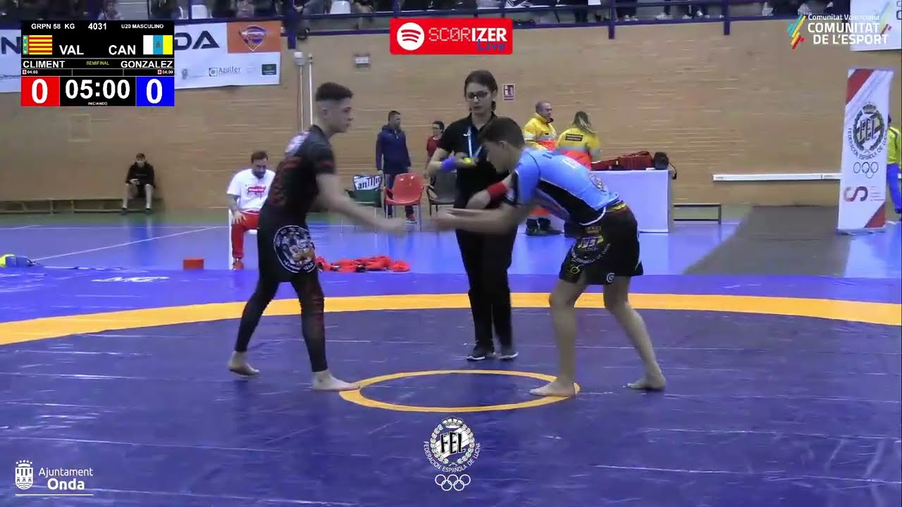 Leo Climent VAL vs Daniel Gonzalez CAN 58kg SEMIS #leocliment