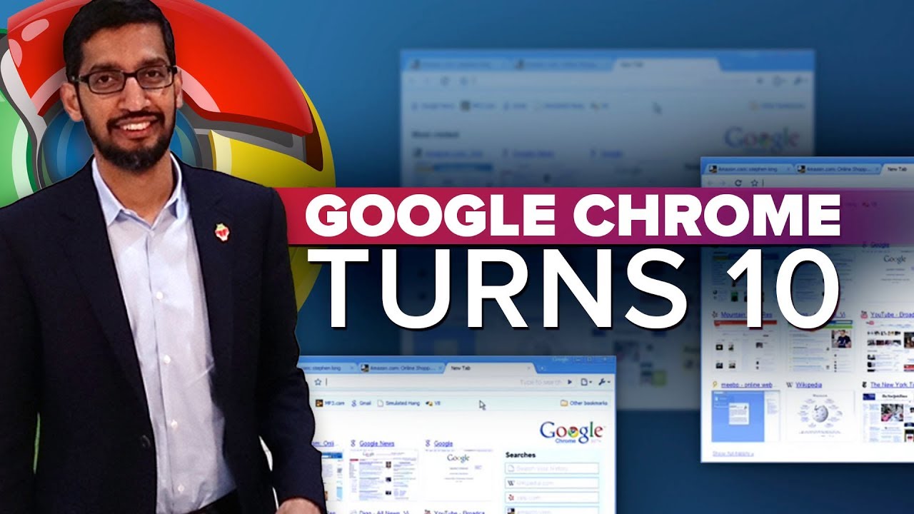 Google Chrome's 10th anniversary