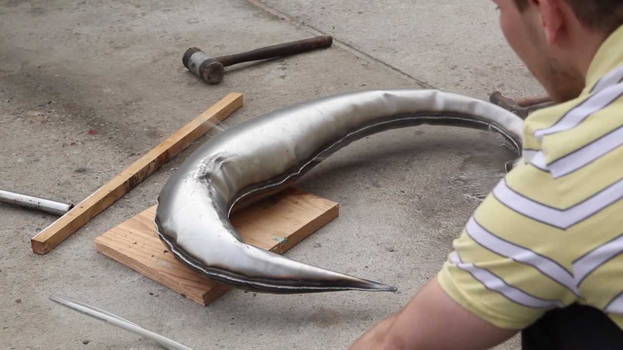 Hydroforming PART 3 - Make Exhaust 2-Stroke ( PROTO RS 500 KTM )
