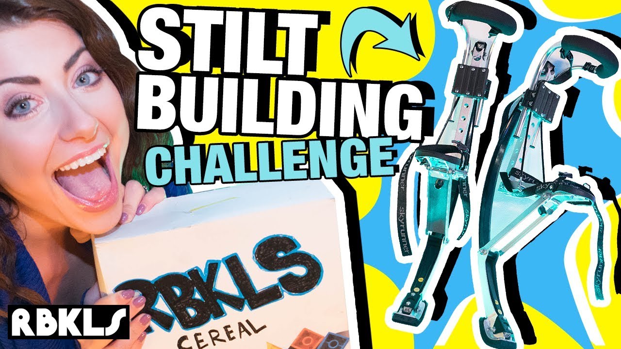 LEGO Stilt Building Challenge! - REBRICKULOUS