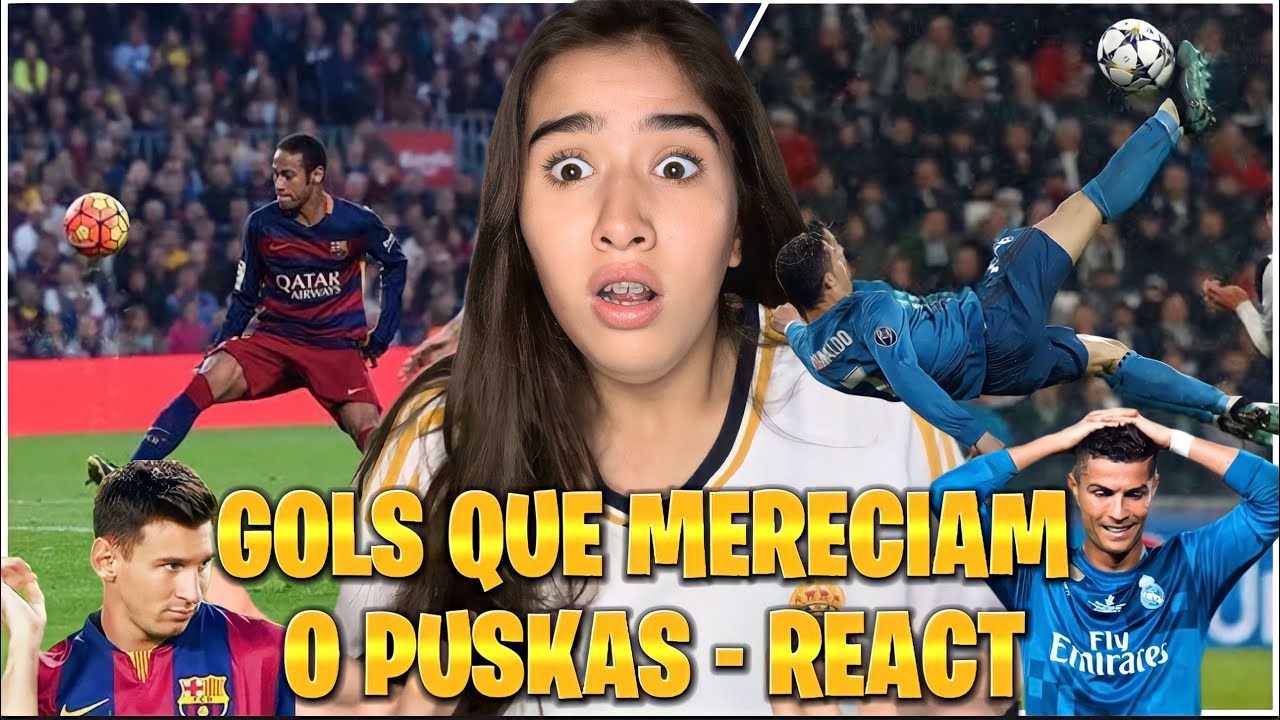 REAGINDO AOS GOLS ABSURDOS QUE NUNCA GANHARAM O PUSKAS!!😱⚽️