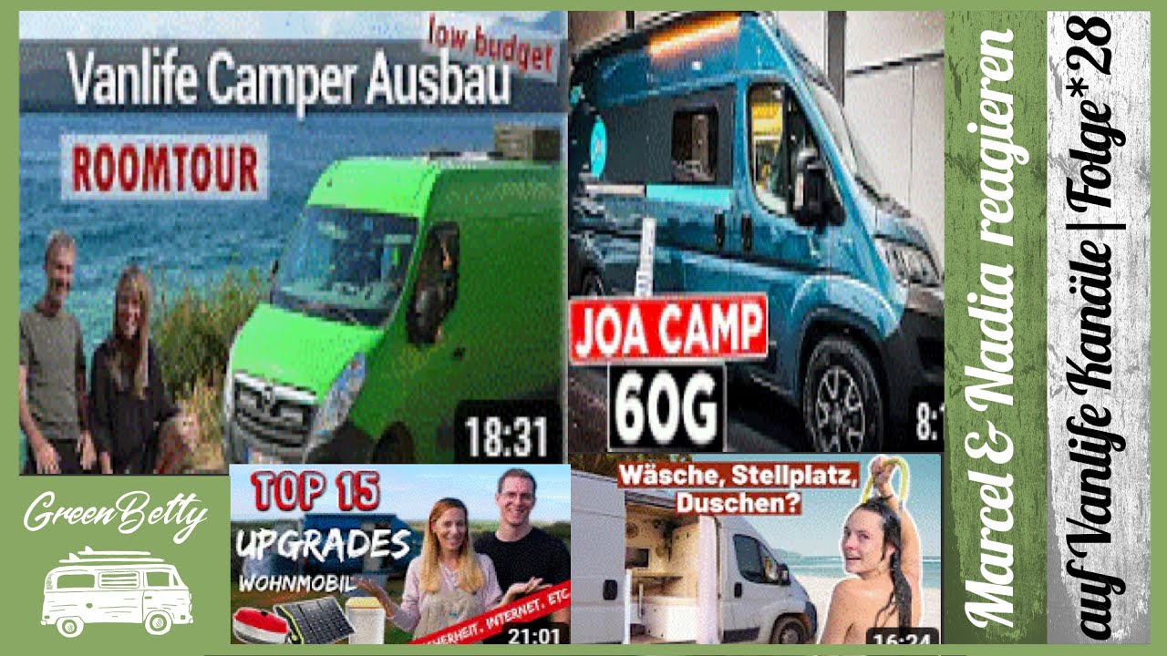 Marcel & Nadia reagieren auf @bikevanlife|@miraundfabian|@kanoomabeat|@Letsgetotterhere *Folge 28.