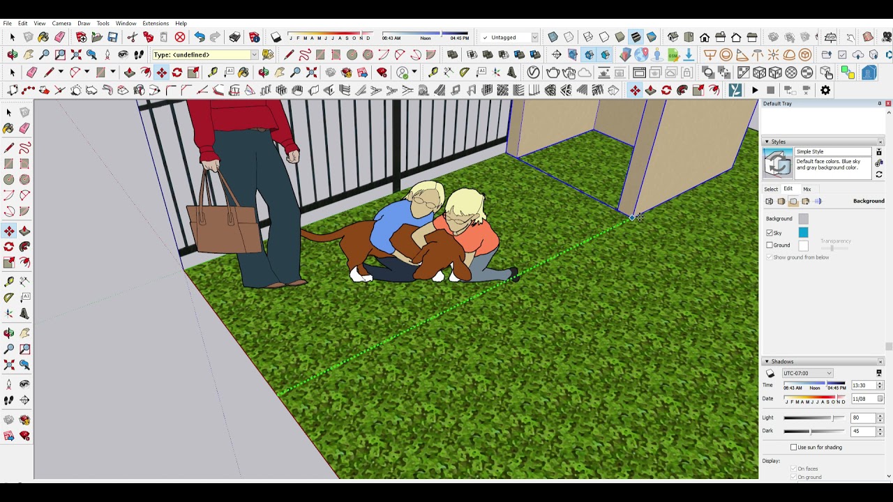 เคล็ดลับง่ายๆ กับการแก้ปัญหาการลากของไม่ลงในโปรแกรม Sketchup!