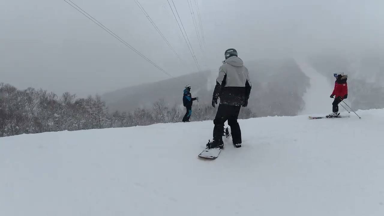 Steven and Roger were ski racing in Rusutsu 2026/Feb