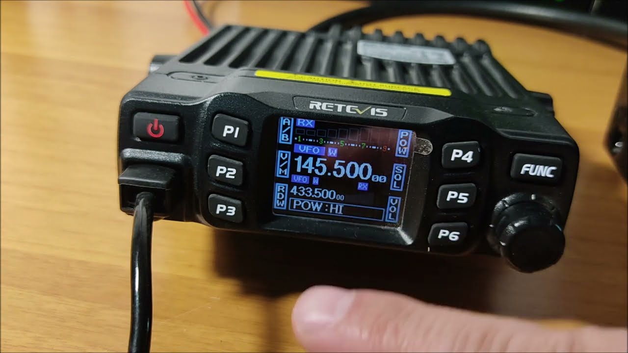 recensione retevis rt95 radio veicolare bibanda