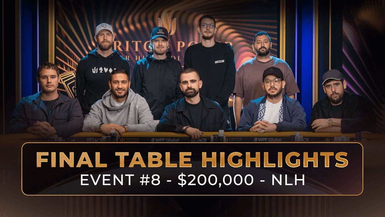 Triton Poker Montenegro | $200K NLH Invitational Final Table Highlights ($6.18M Prize)