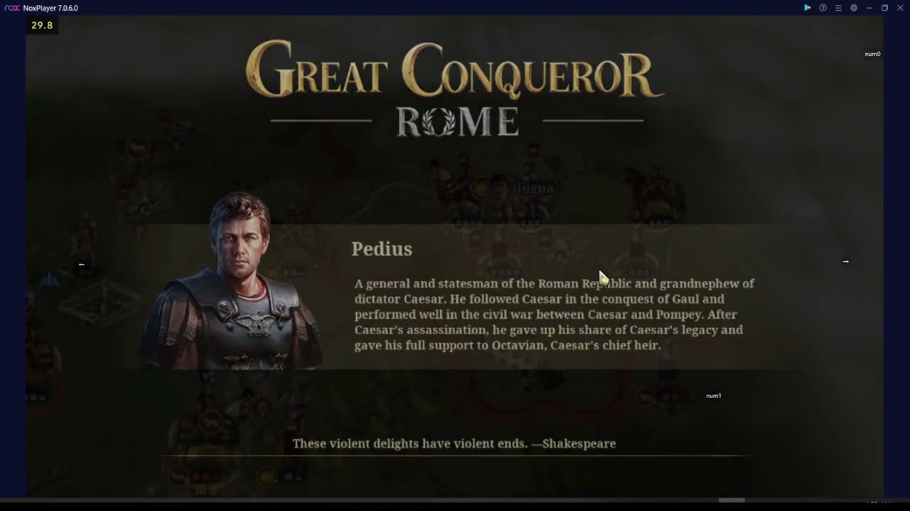 Great conqueror Rome - Campaign 9 The Rise of Octavian - roman