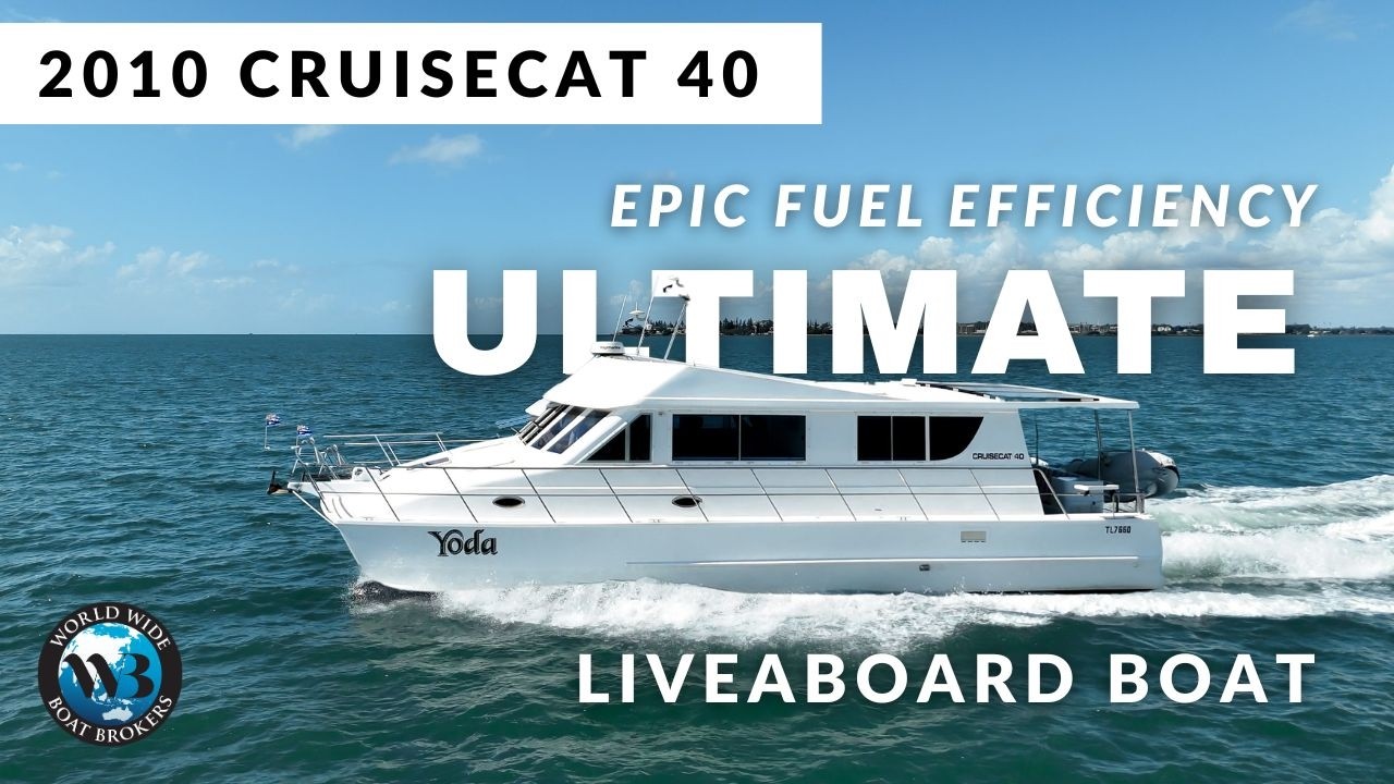 Ultimate Liveaboard with impressive long range cruising & storage - 2010 cruisecat 40
