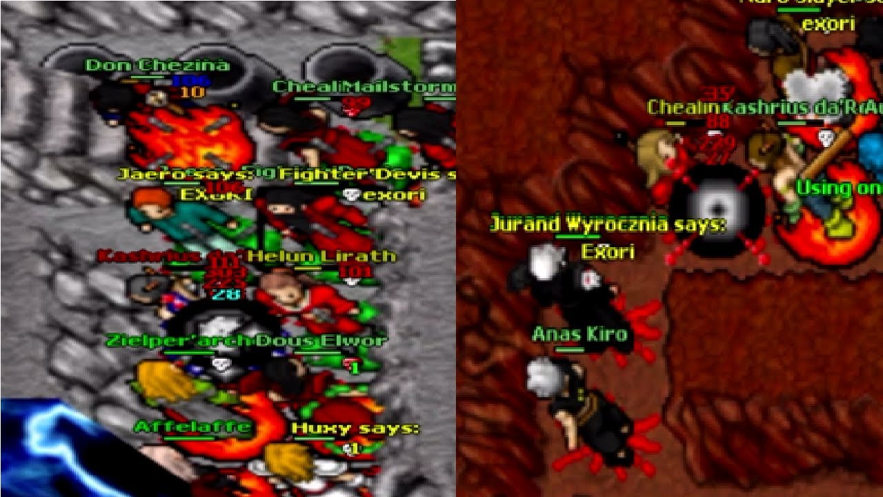 Old Tibia - IRIDIA PK Compilation by Arcanium & MM(2006 7.81)