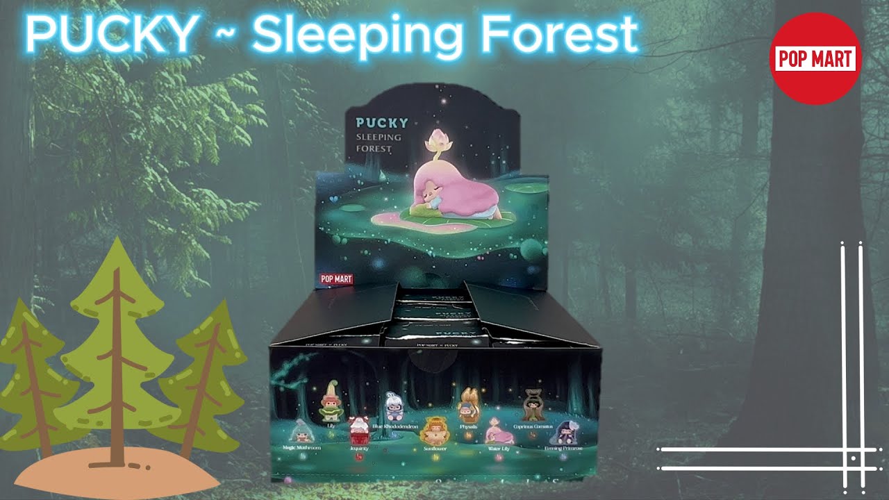 【POPMART】PUCKY Sleeping Forest 🧚🏻‍♀️🌸🌻 - BLIND BOX FULL SET UNBOXING!!!