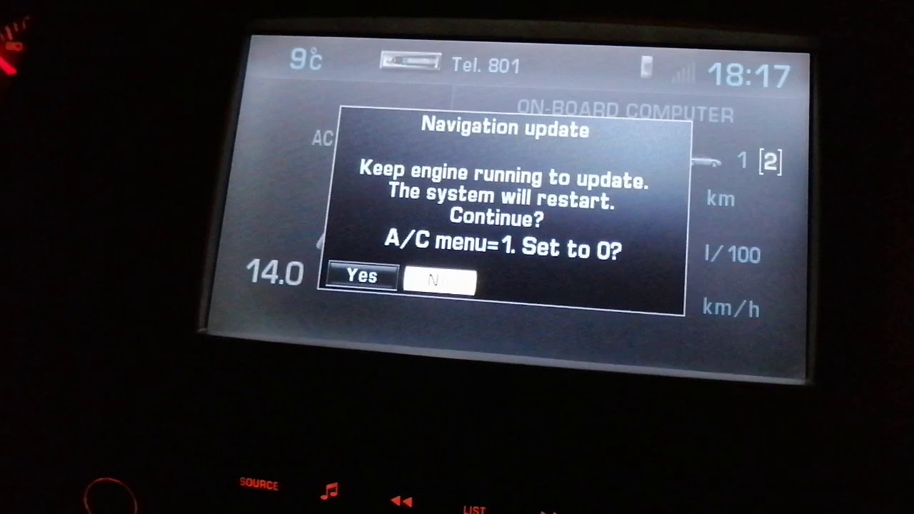 MiraScript przywracanie menu klimatyzacji radio RT4 / RT5