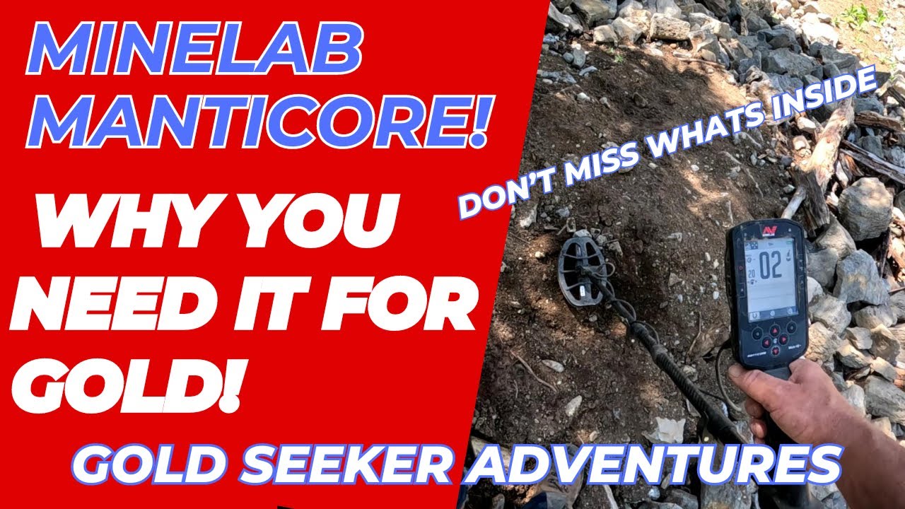 Minelab Manticore! Зачем он нужен для поиска золота