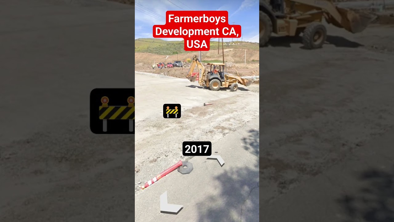 Redevelopment Timelaspe #farmer #farmerboys #development #time #timelapse #localproduce #california
