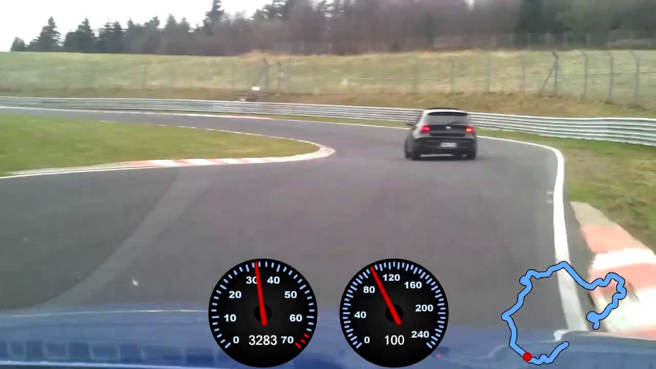 Nordschleife BMW M135i VS BMW 130i Onboard