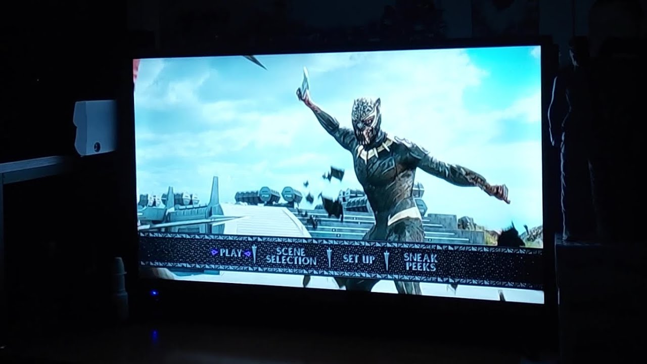 Opening Of Marvel Studios: Black Panther DVD From 2018