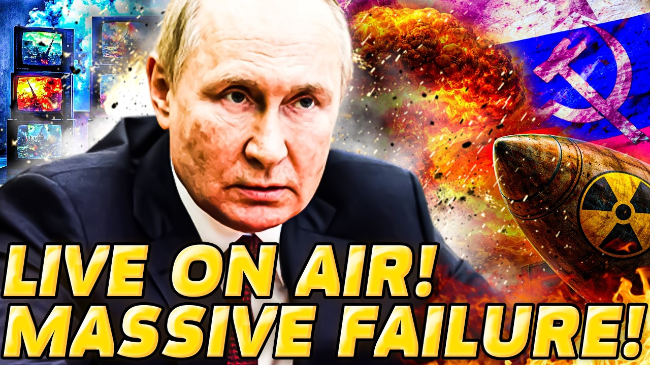 🧨BREAKING RIGHT NOW! PUTIN SAID IT ON AIR: CATASTROPHE! RUSSIA'S NUCLEAR PROJECT DEAD!