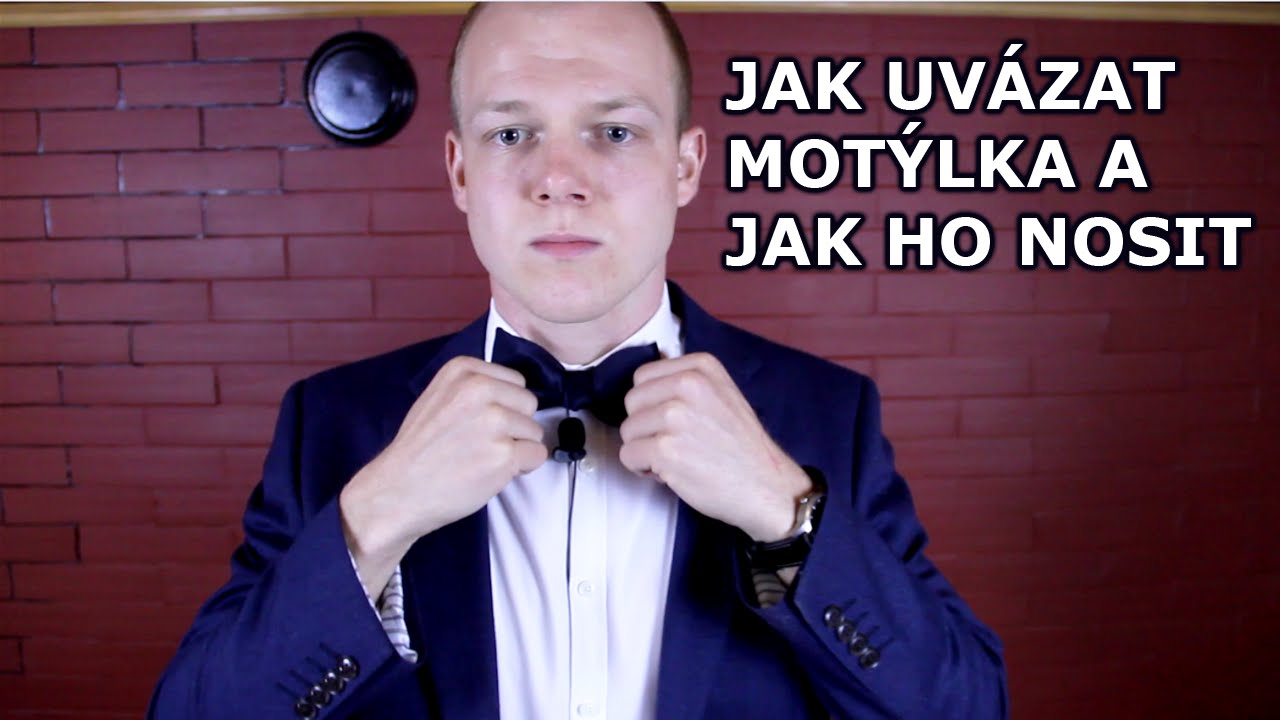Jak uvázat motýlka a jak motýlek nosit