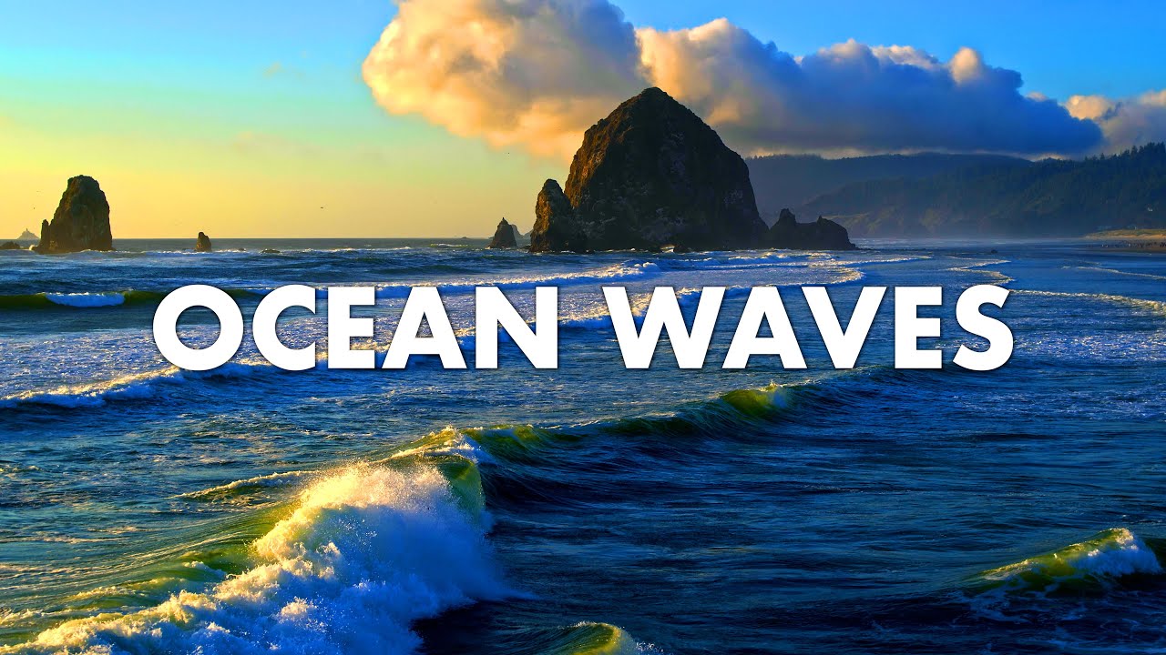 Ocean Waves On Oregon Coast | 8 Hours Of Relaxation 🌊