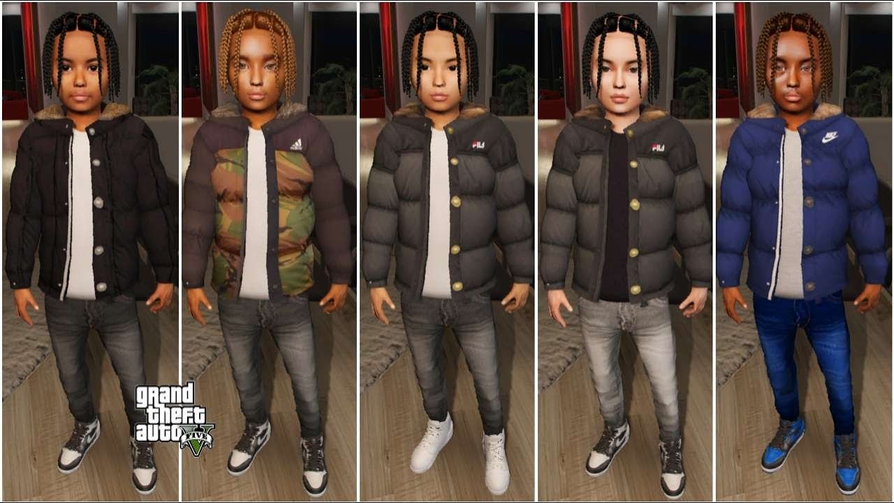 Gta 5:- Kid ped for Fivem Roleplay Server and Singleplayer | Child Male 36