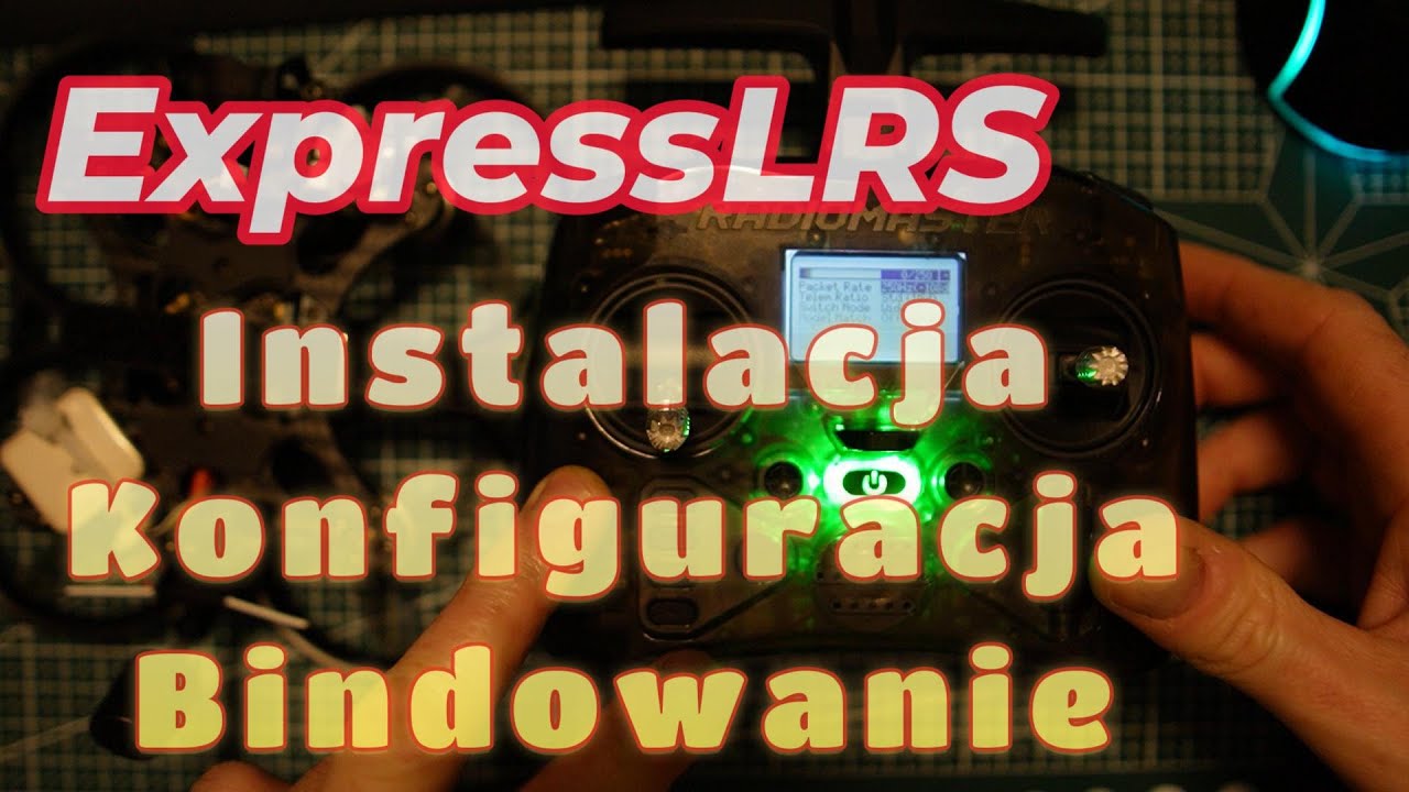 ExpressLRS INSTALACJA ODBIORNIKA, KONFIGURACJA, BINDOWANIE RADIOMASTER POCKET, HAPPYMODEL EP1, PAVO