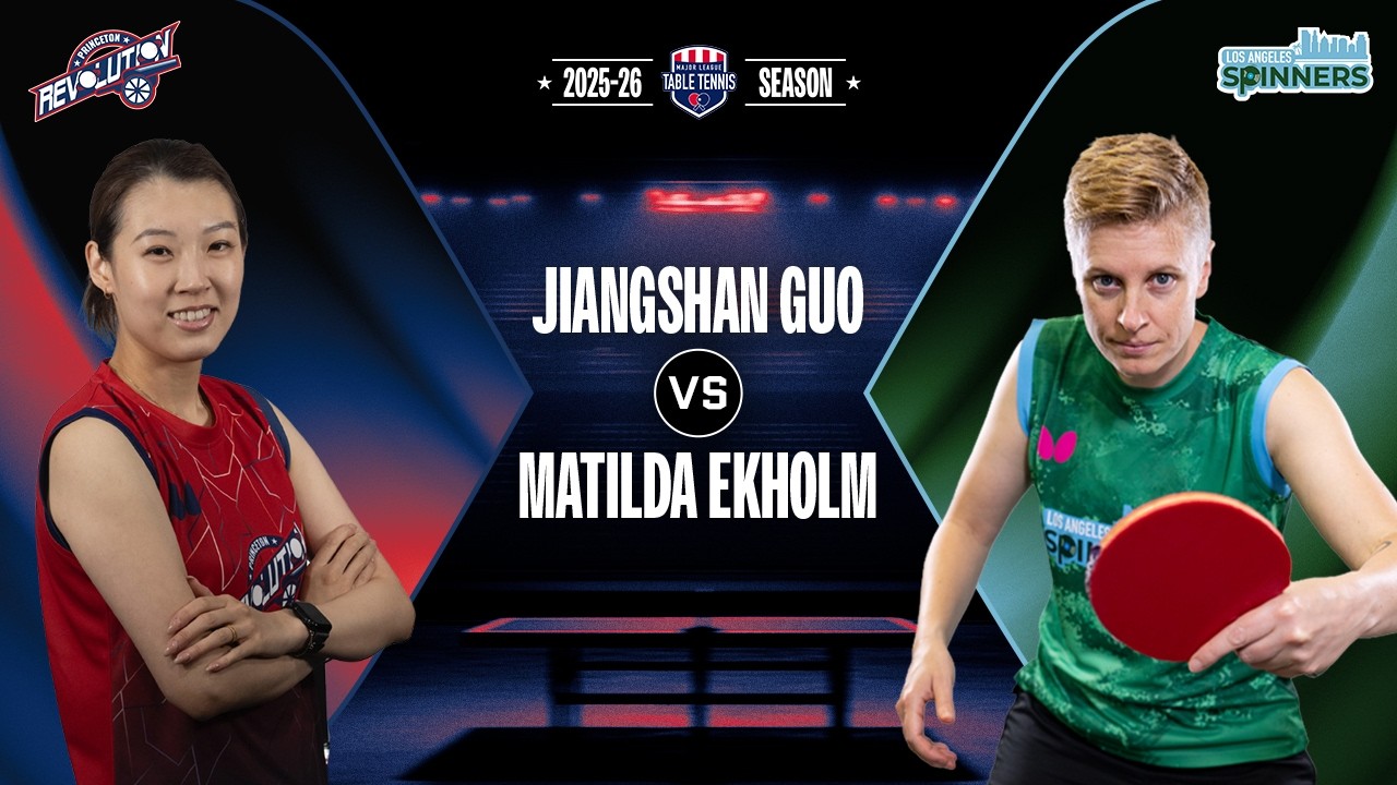 MATCH HIGHLIGHTS: Jiangshan Guo vs Matilda Ekholm | MLTT Week 13 (Hollywood, FL)