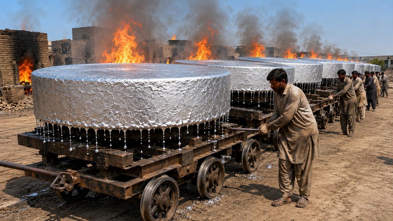 The World's Most Amazing Silver Recycling & Fabrication Process | Giant Recycling 