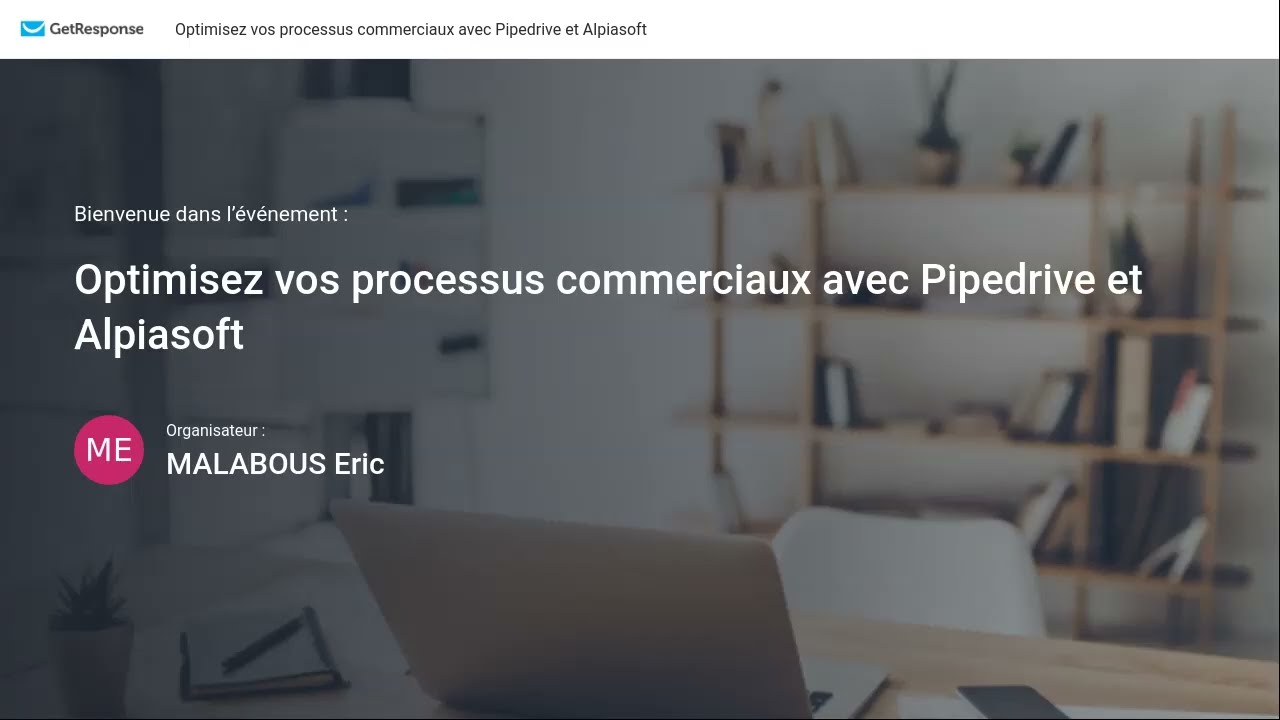 Webinaire Alpiasoft: Votre activité commerciale avec Pipedrive Intégré dans votre outil de gestion