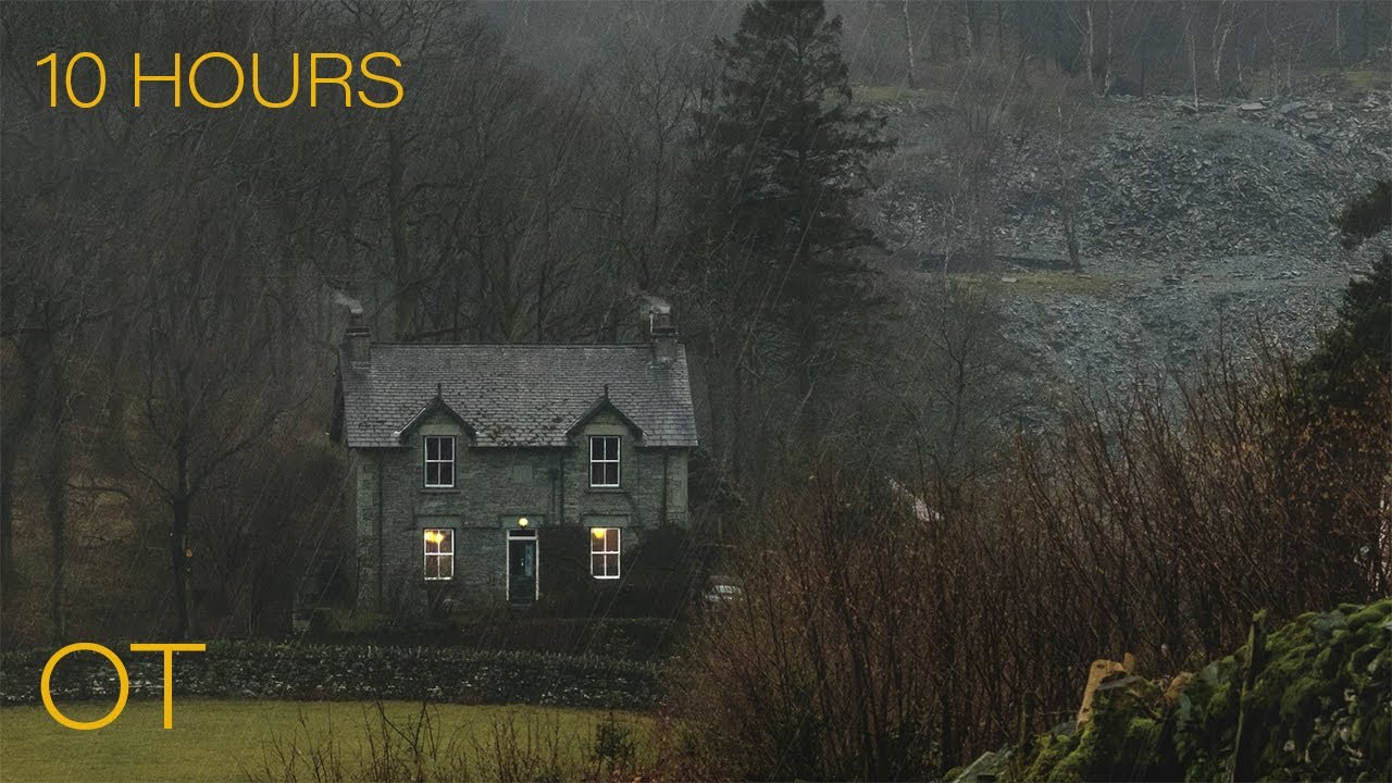 Thunderstorm in the Lake District| Soothing Thunder & Rain Sounds For Sleeping| Relaxation| Study|