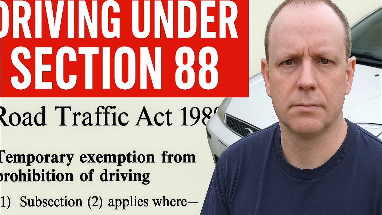 Driving Under Section 88: Are You Actually Legal to Drive?