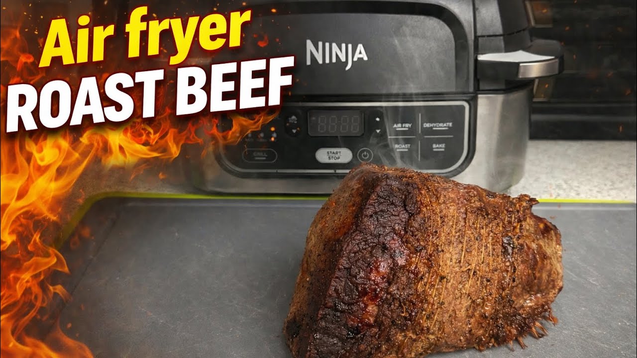 Жареная говядина в аэрогриле (Ninja Grill)