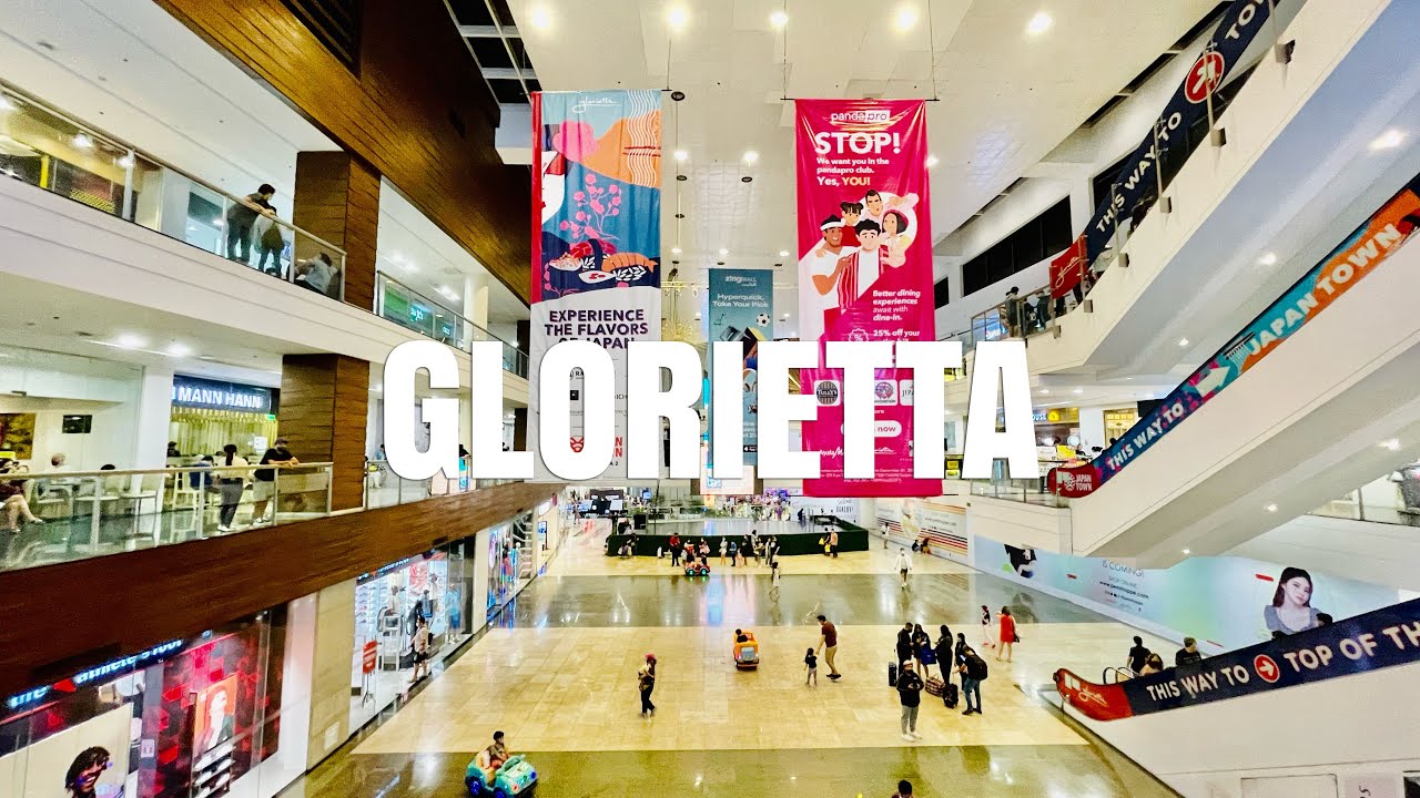 [4K] Glorietta Makati 2022 Mall Walking Tour | Philippines