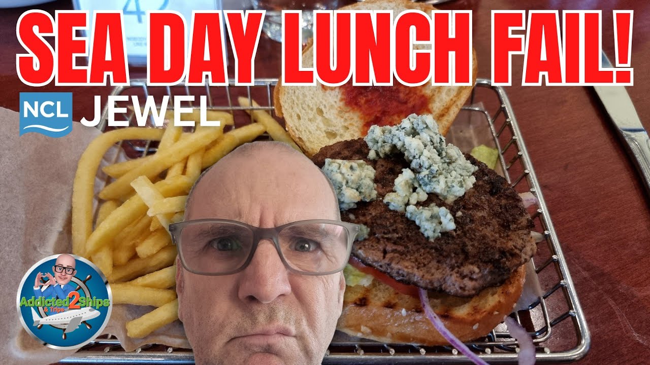 Norwegian Jewel Cruise: The WORST Sea Day lunch?