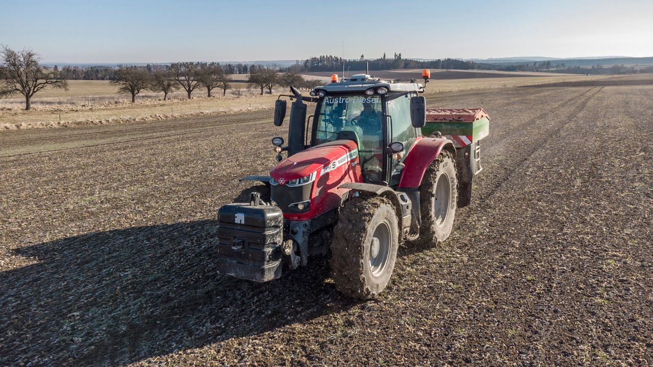 Massey Ferguson 6718S / AMAZONE  ZA-TS  3200 Profis Hydro
