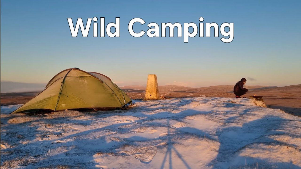 Wild Camping Cadair Fawr Brecon Beacons 