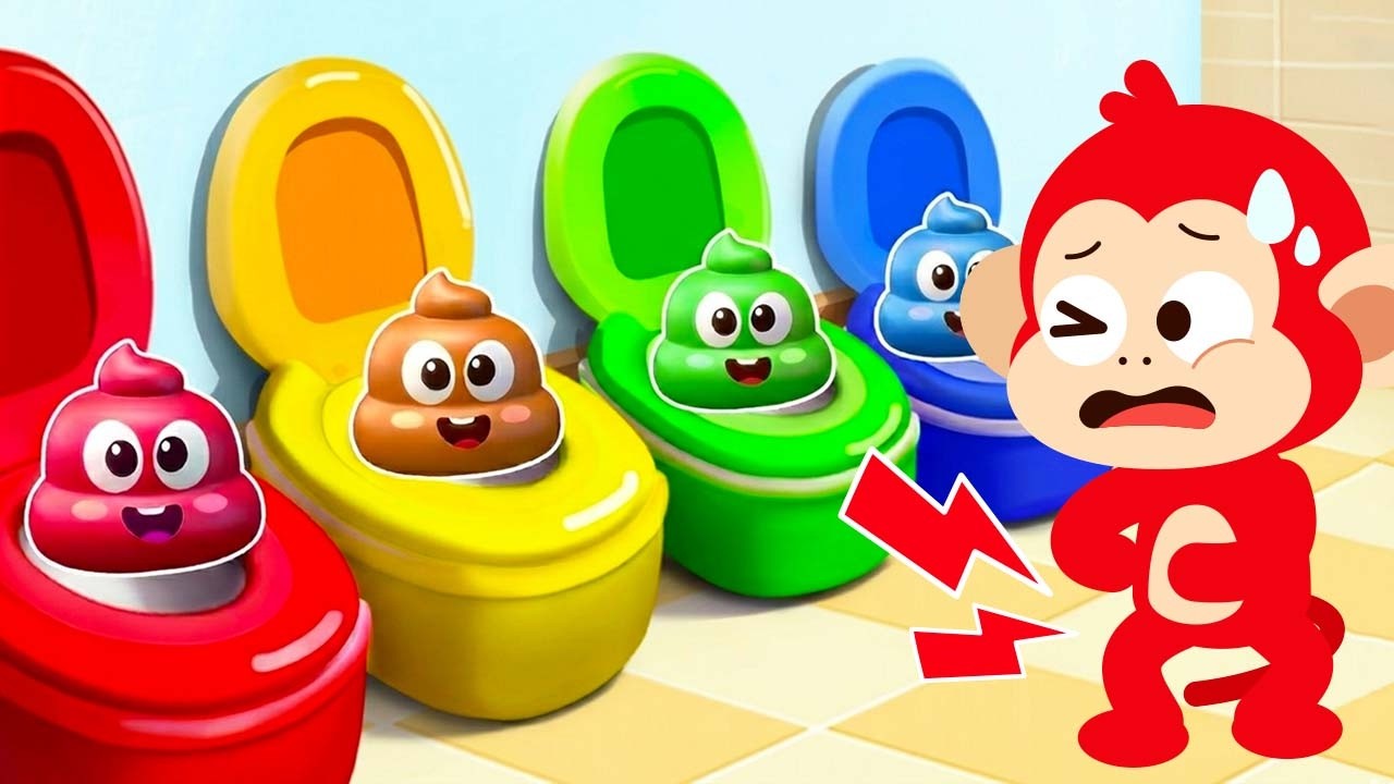 Potty Training Song 🚽🚾 Good Habits for Kids | Nursery Rhymes & Kids Songs | Monkey Simple Songs